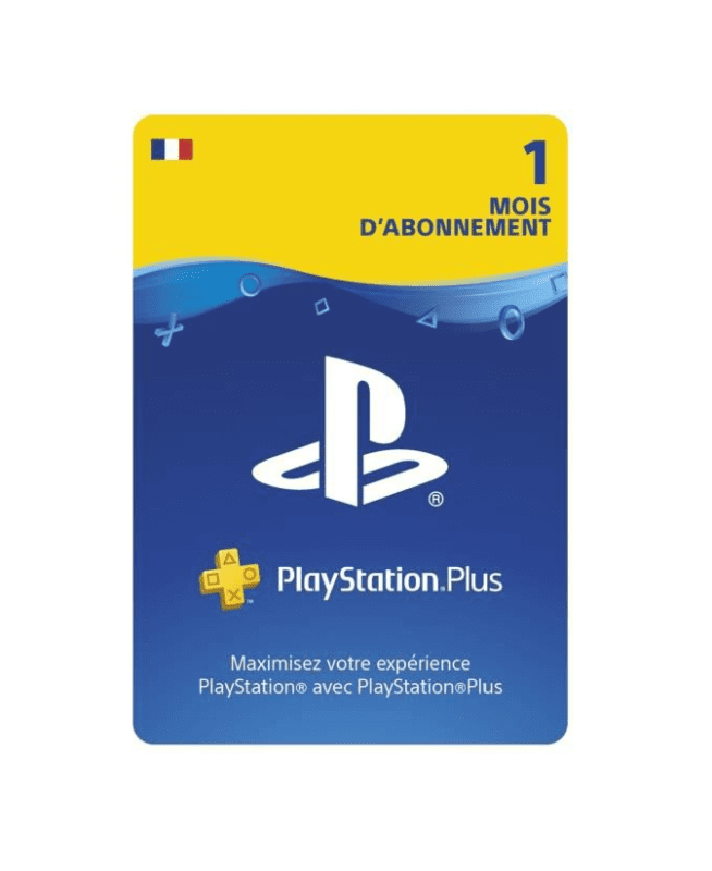 Abonnement 1 Mois Au PlayStation Plus PSN CARD IPTV