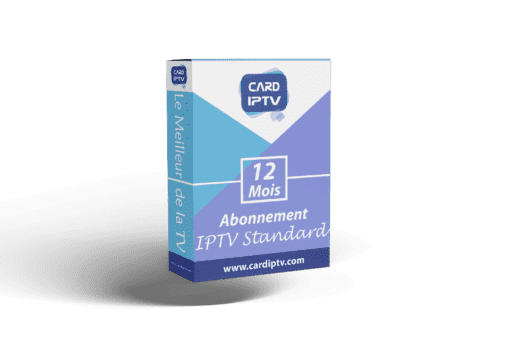 Abonnement IPTV 12 Mois - CARD IPTV Standard
