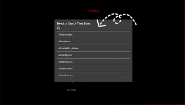 OTT Réglage Fuseau Horaire