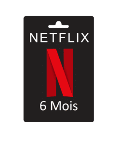 Abonnement Netflix 6 Mois
