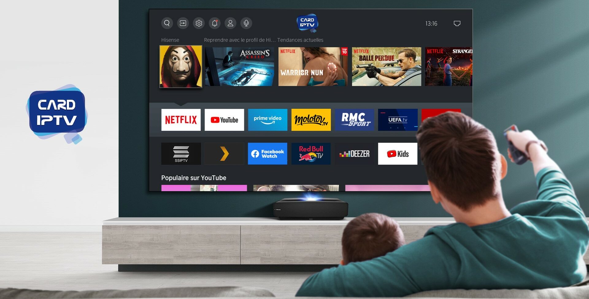 CARD IPTV VOD Films Série