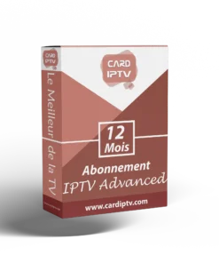 Abonnement IPTV 12 Mois - CARD IPTV Advanced