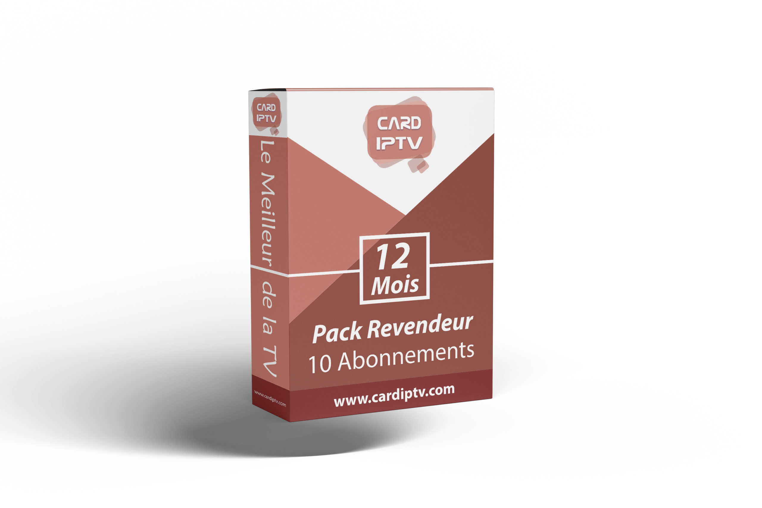 Pack Revendeur 10 Abonnements CARD IPTV Advanced 12 mois